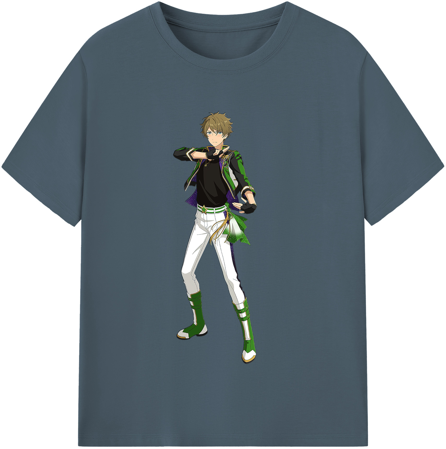 （画像用） あんさんぶるスターズ! Ensemble Stars 綿100％半袖Tシャツ（フロントプリント）